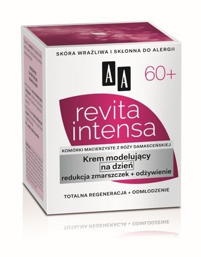 Revita Intensa 60+ Day modeling cream wrinkle reduction + nourishment, volume 50 ml.