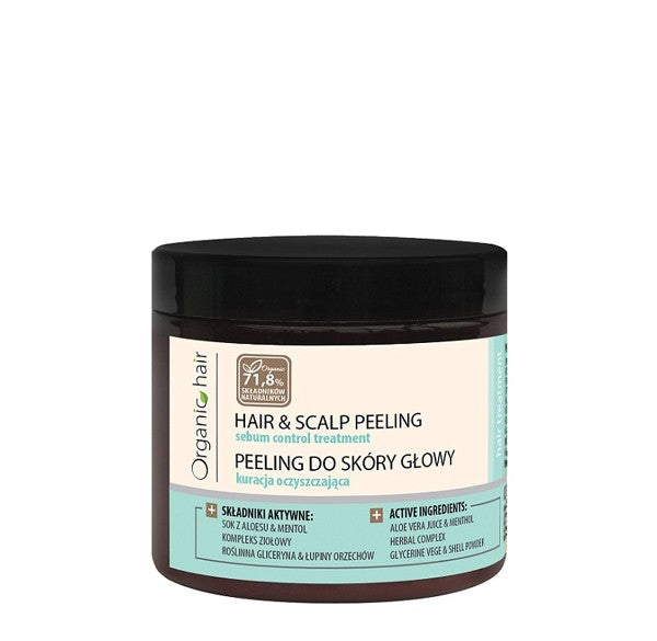 ORGANIC HAIR Scalp scrub - cleansing, volume 200 ml.