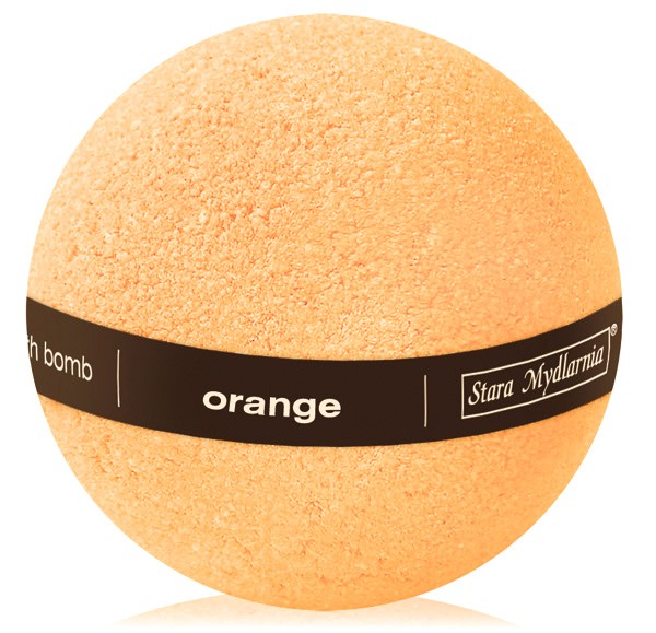 Orange - bath ball