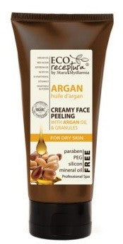 Eco receptura Argan - peeling do twarzy, poj. 100 ml.