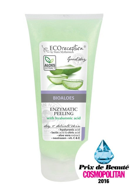 Eco receptura Bioaloes - peeling enzymatyczny, poj. 100 ml.