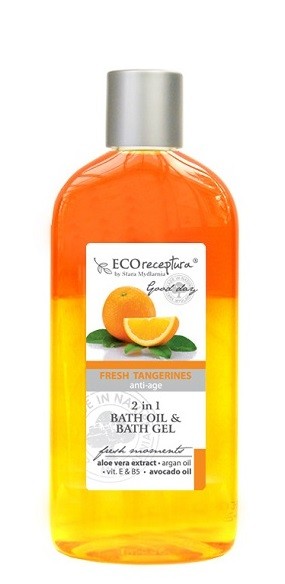 Eco receptura Fresh Tangerines - Dwufazowy olejek, poj. 300 ml.