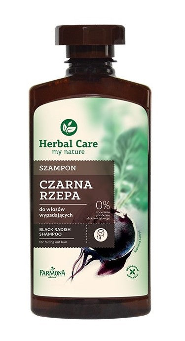Herbal Care - Black Turnip Shampoo, 330 ml.