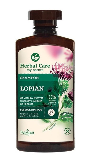 Herbal Care - Burdock Shampoo, 330 ml.