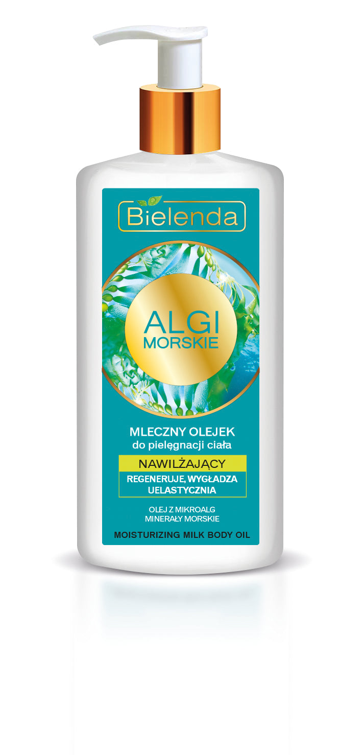 ALGI MORSKIE - Mleczny olejek do pielęgnacji ciała NAWILŻAJĄCY, poj. 200 ml.