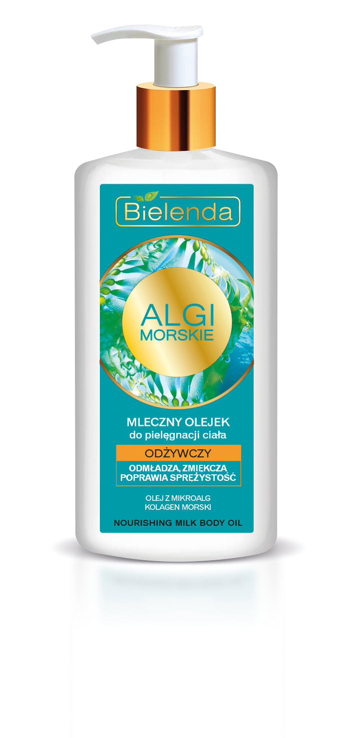 ALGI MORSKIE - Mleczny olejek do pielęgnacji ciała ODŻYWCZY, poj. 200 ml.