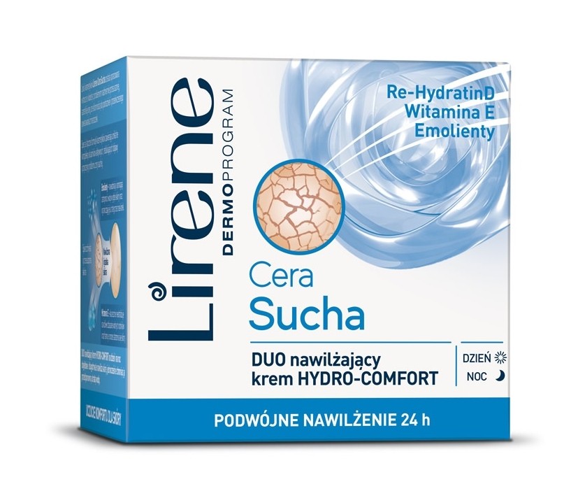 Cera sucha - DUO nawilżający krem HYDRO-COMFORT na dzień i na noc, poj. 50 ml.