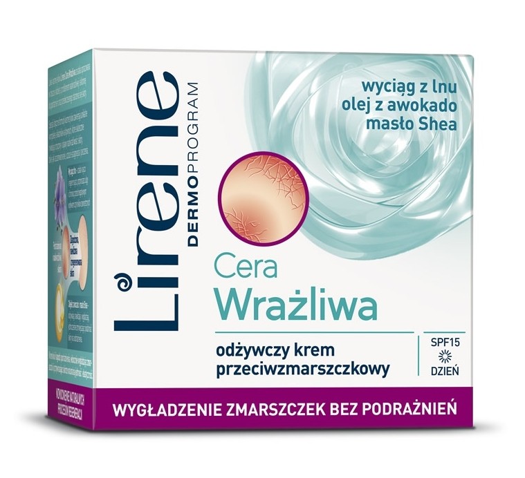Cera wrażliwa - Odżywczy krem przeciwzmarszczkowy na dzień SPF 15, poj. 50 ml.