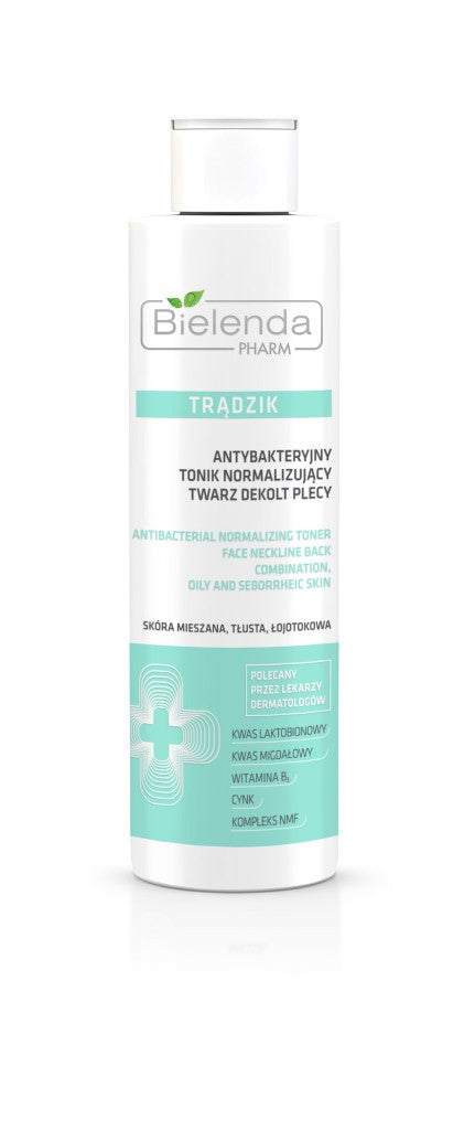 Pharm Trądzik - Tonik normalizujący do twarzy, dekoldu i pleców, poj 200 ml.