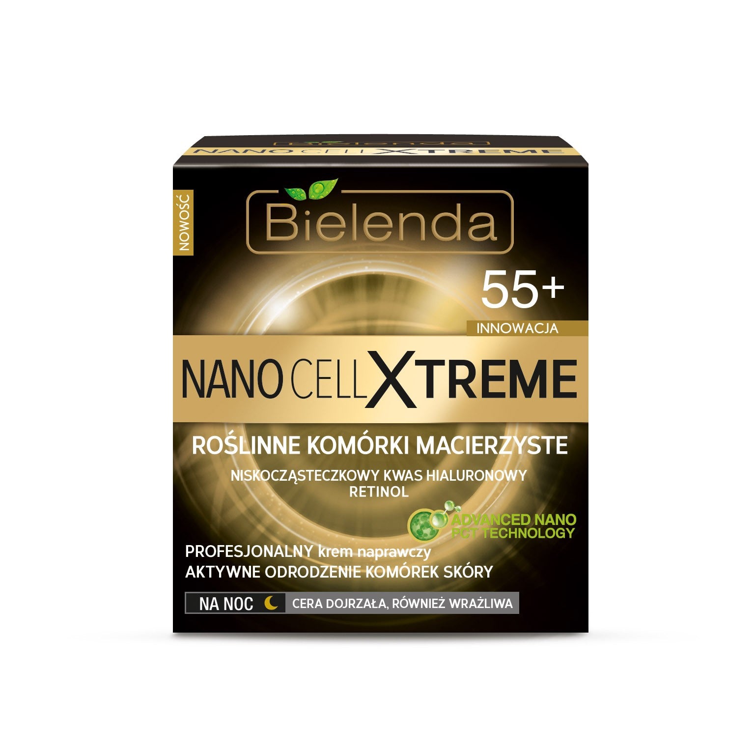Nano Cell Xtreme - Profesjonalny krem naprawczy 55+ na noc, poj. 50 ml.