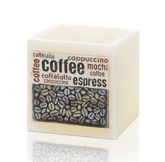 Coffee time - lampion kwadrat (110x105)