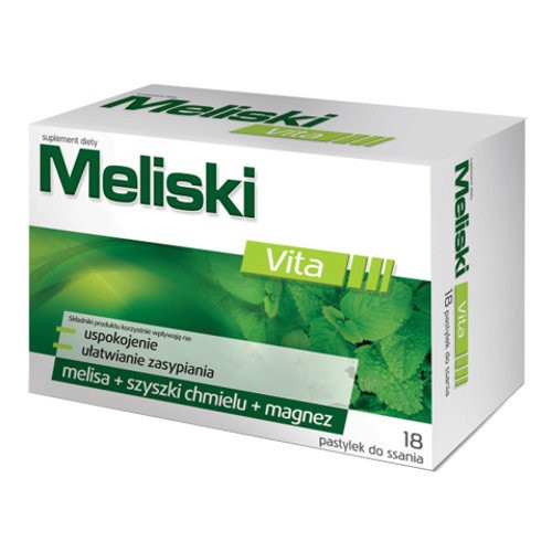 Meliks - lozenges, soothing, 18 pcs