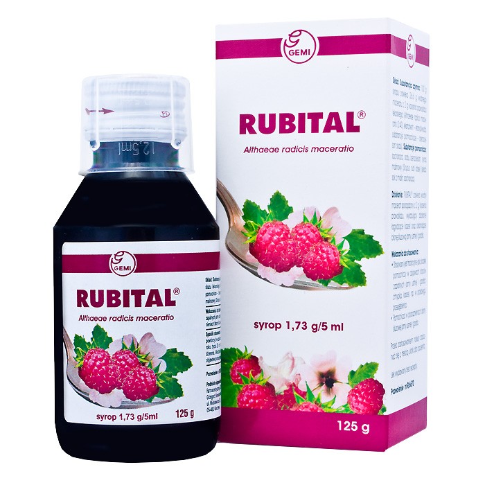 Rubital - syrop, poj. 125 g