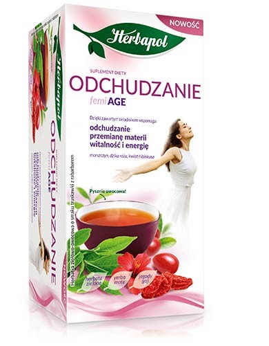 Odchudzanie femiAGE, poj. 20 saszetek x 2 g.