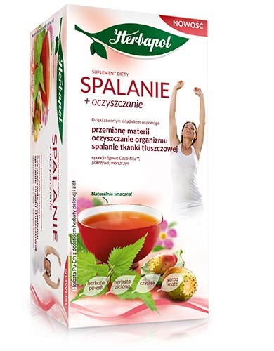 Spalanie + oczyszczanie, poj. 20 saszetek x 2 g.