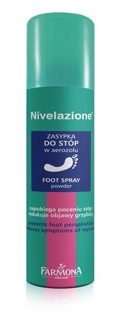 Nivelazione - zasypka do stóp w aerozolu, poj. 130 ml.