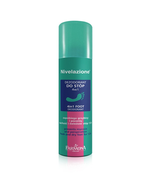 Nivelazione - dezodorant do stóp 4w1, poj. 150 ml.