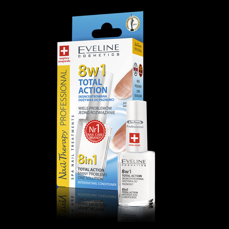 NAIL THERAPY TOTAL ACTION - odżywka do paznokci 8w1, poj. 12 ml.