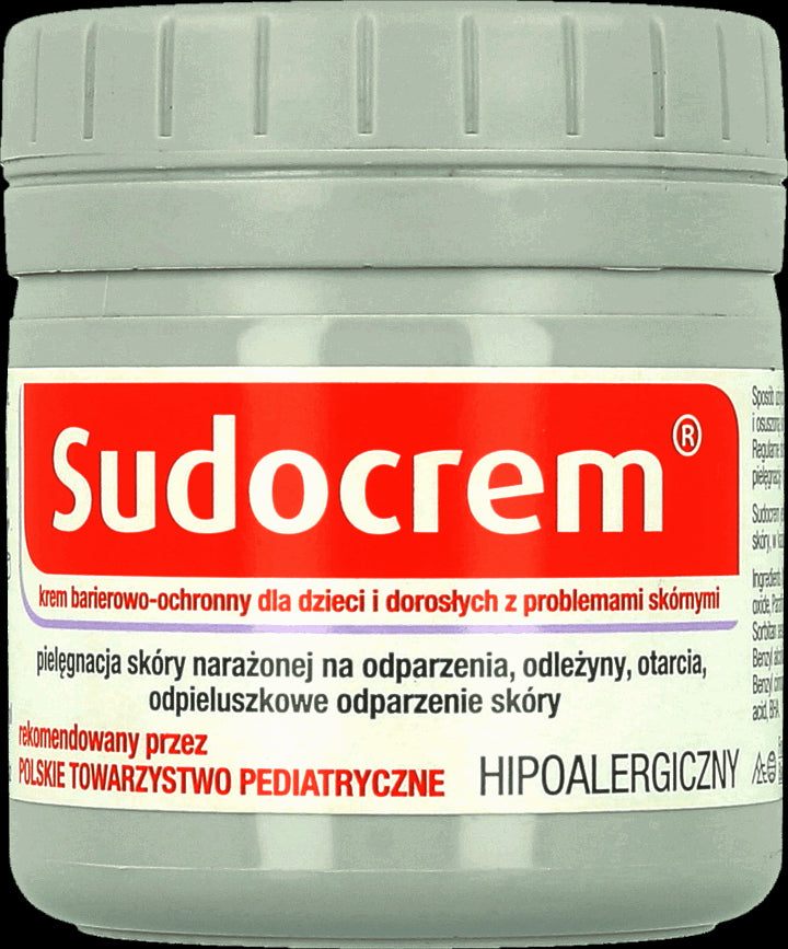 Sudocrem - barrier cream for children and adults with skin problems, 60 g capacity