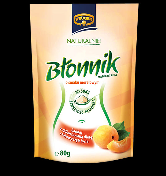 Kruger - Apricot flavored fiber, 80 g capacity