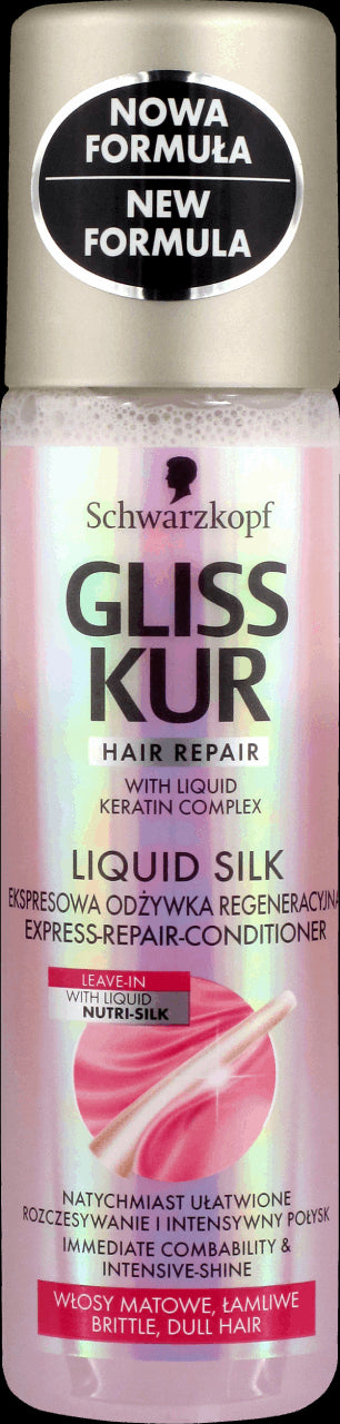 Gliss Kur Liquid Silk Express Repair Conditioner 200 ml.