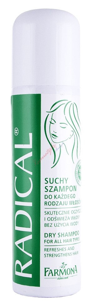 RADICAL Suchy szampon do każdego rodzaju włosów, poj. 150 ml.
