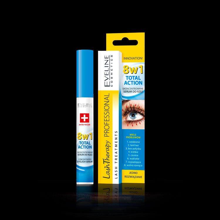 Concentrated eyelash serum 8in1, 10 ml.