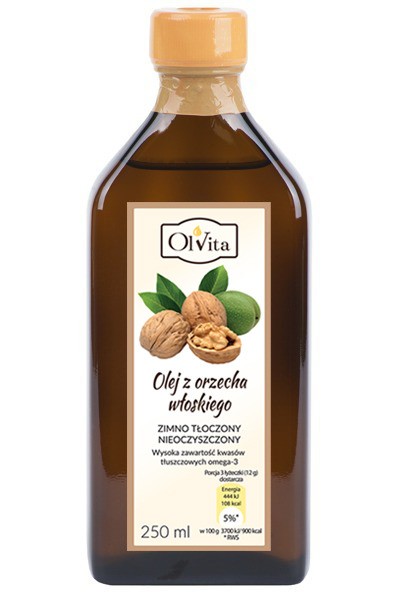 Walnut oil, 250 ml capacity