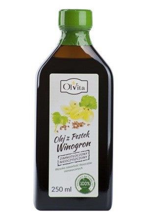Grape seed oil, 250 ml.