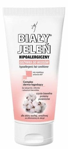 Hypoallergenic conditioner for dry and damaged hair, 200 ml.
