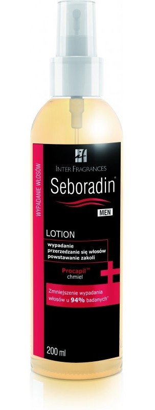 Seboradin Men - lotion against hair loss, volume 200 ml.