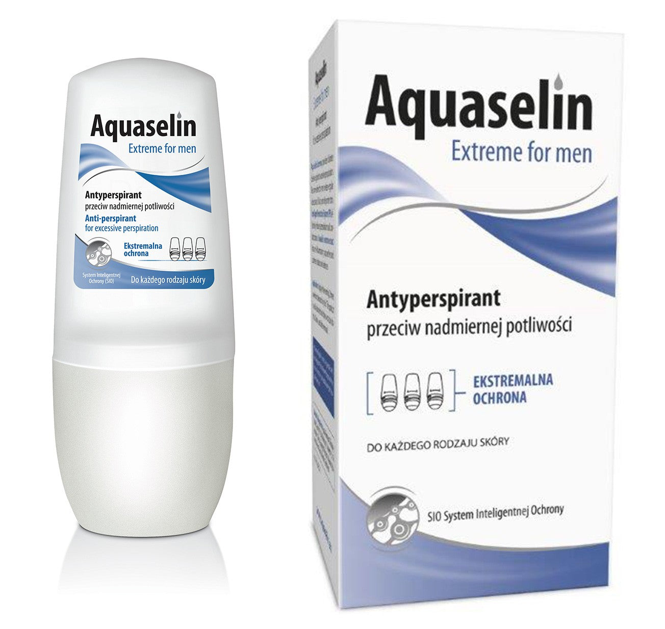 AQUASELIN Extreme for men - antyperspirant przeciw nadmiernej potliwości, poj. 15 ml.