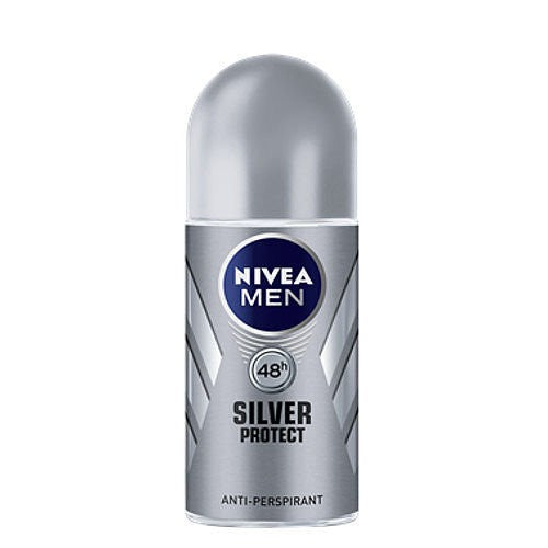 Nivea Men Silver Protect 48h - antiperspirant, roll-on, 50 ml capacity