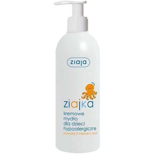 Ziajka - kremowe mydło dla dzieci, hypoalergiczne, poj. 300 ml.