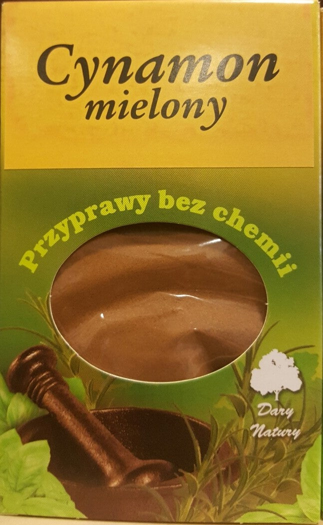 Ground cinnamon - gluten-free (Spices without chemicals), 60 g capacity