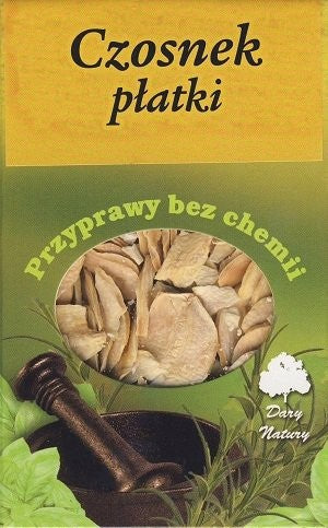 Garlic flakes - spices without chemicals, 40 g