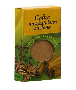 Gałka muszkatołowa mielona - Przyprawy bez chemii, poj. 30 g.