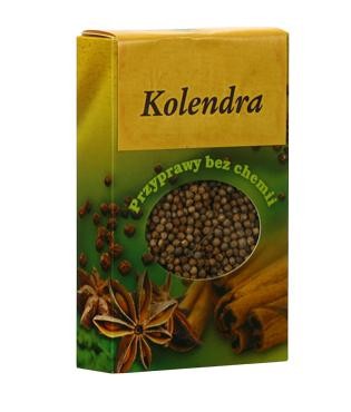Whole coriander spice without chemicals, 30 g capacity