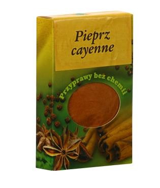 Pieprz Cayenne - przyprawy bez chemii, poj. 60 g