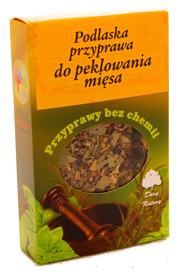 Podlaska przyprawa do peklowania mięsa - przyprawy bez chemii, poj. 40 g
