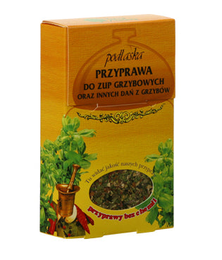 Podlaska seasoning for mushroom soups and other mushroom dishes - spices without chemicals, 50 g