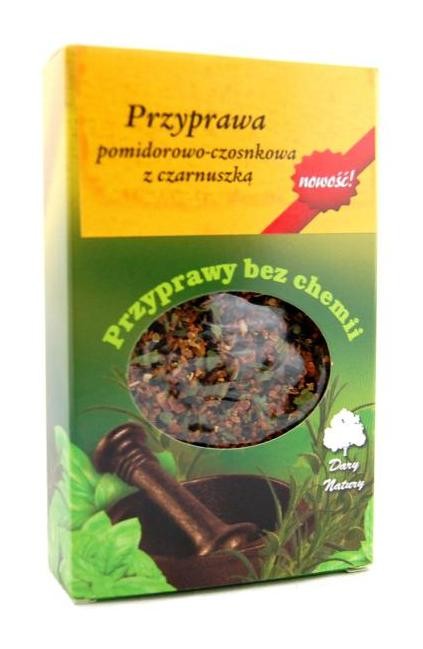 Przyprawa pomidorowo - czosnkowa z czarnuszką - przyprawy bez chemii, poj. 40 g