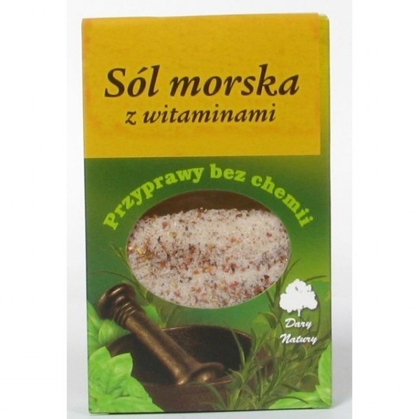 Sól morska z witaminami - przyprawy bez chemii, poj. 100 g