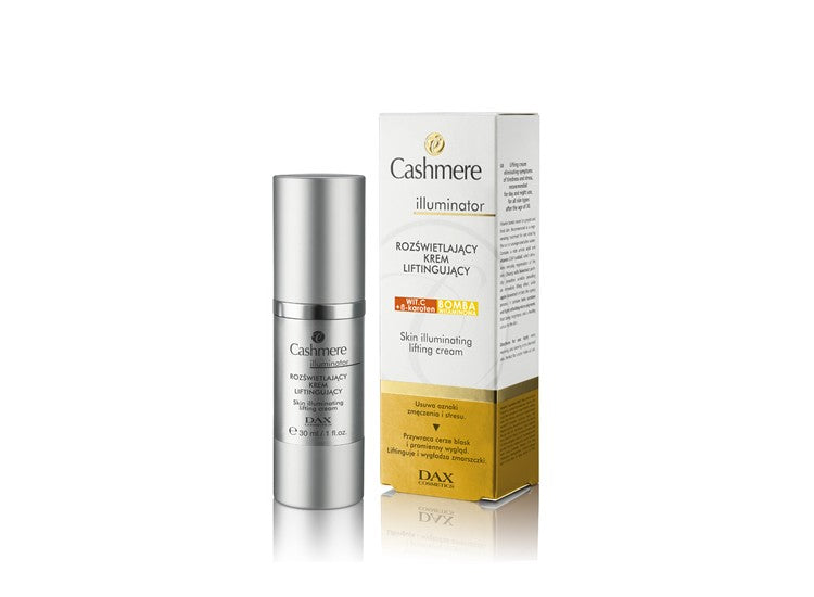 Cashmere Care Express Illuminator - rozświetlający krem liftingujący, poj 30 ml.