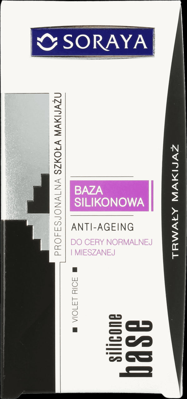 Soraya - baza silikonowa Anti - Ageing pod makijaż do cery normalnej i mieszanej, poj. 33 ml.