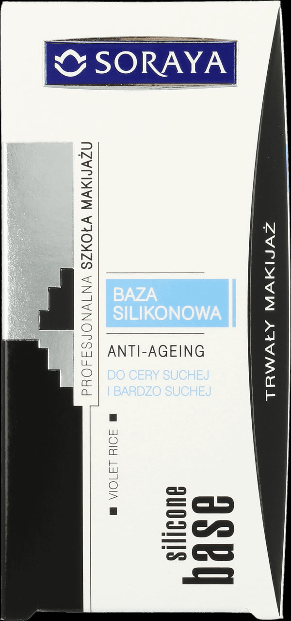 Soraya - baza silikonowa Anti - Ageing pod makijaż do cery suchej i bardzo suchej, poj. 33 ml.