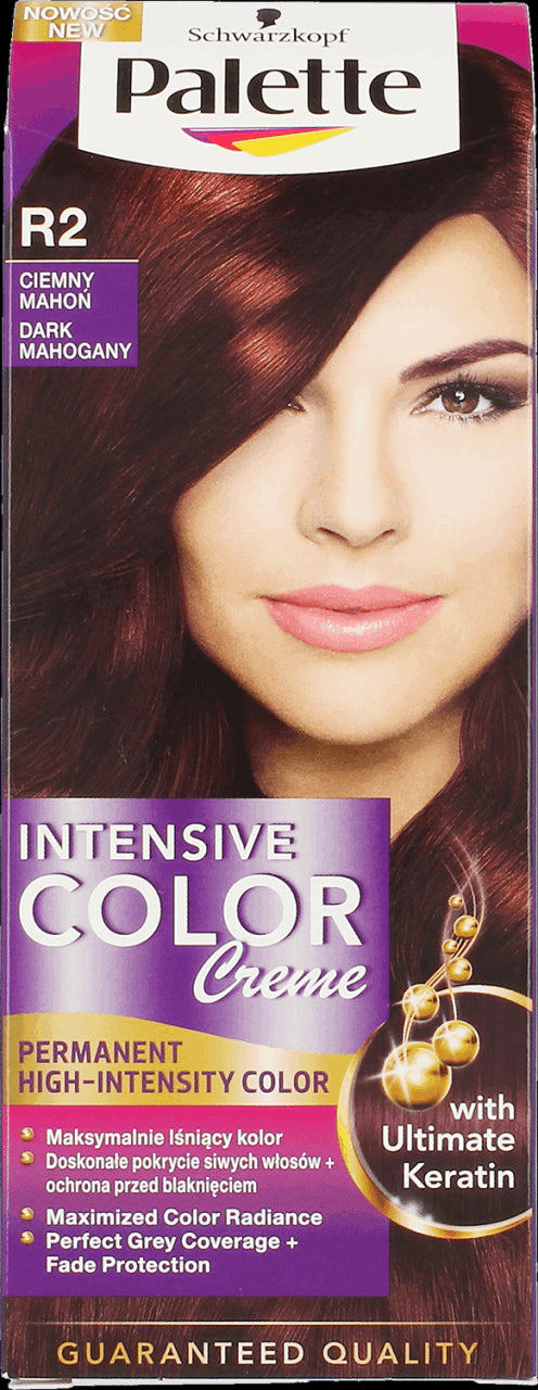 Palette Intensive Color Creme - coloring cream, R2 Dark Mahogany