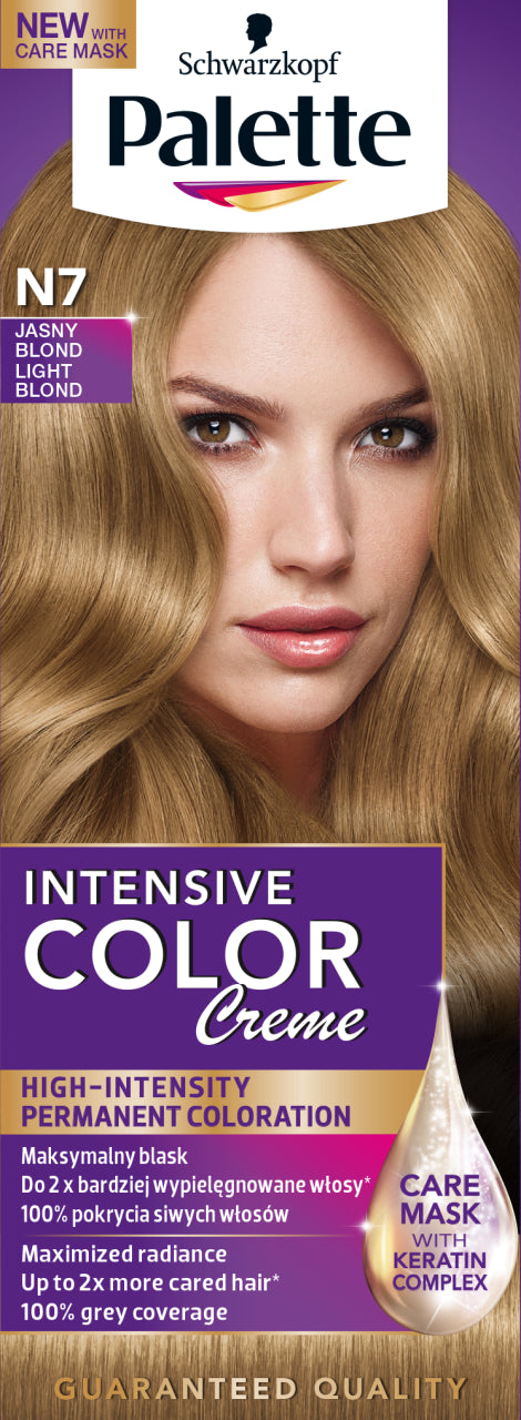 Palette Intensive Color Creme - Colouring Cream, N7 Light Blonde