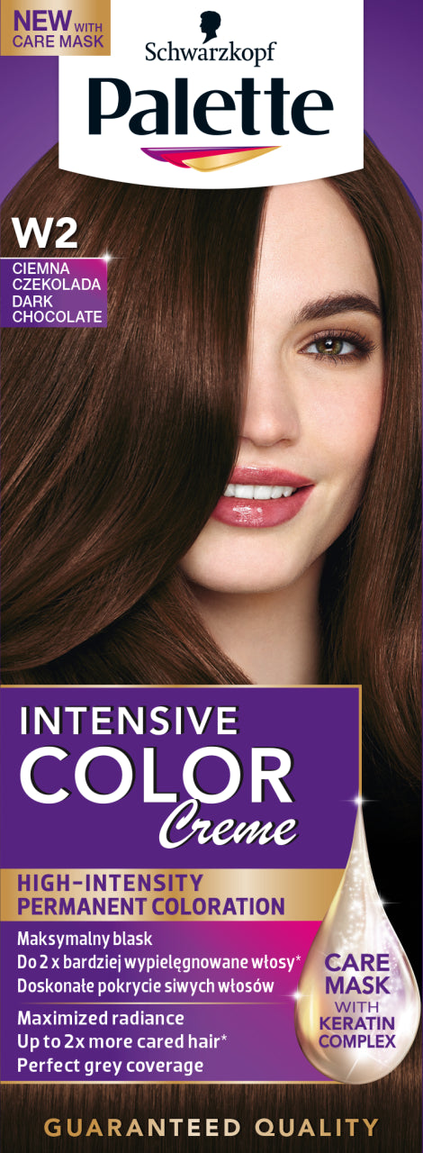 Palette Intensive Color Creme - coloring cream, W2 Dark Chocolate