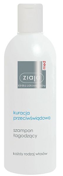 Ziaja Med - anti-itch treatment, soothing shampoo, capacity 300 ml.